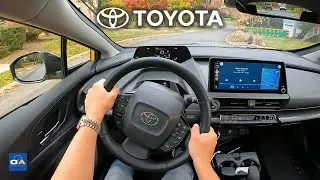 Toyota Prius Plug-In Nightshade 2026 года | Впечатления от тест-драйва и обзор от первого лица | 4K