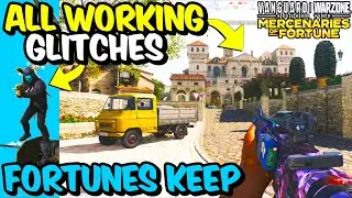 ALL FORTUNES KEEP GLITCHES 6 new Fortune's Keep Glitches Warzone Glitch