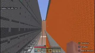 The Top of The World Trophy on my Worlds Largest Minecraft Maze, which shows I never used creative!