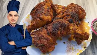 Tandoori Chicken Recipe|Tandoori Chicken Roost|Chef M Afzal|