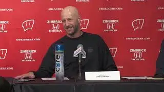 Bart Lundy Postgame Press Conference at Wisconsin