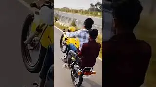 🥰RX 135 best wheeling video#6 #rx100 #rx135
