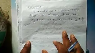 Problem based on application of zeroes
