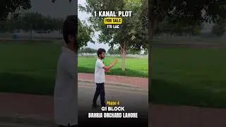 1 Kanal Plot Bahria Orchard Lahore #1kanal #plotforsale #realestate