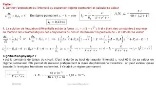 Application sur le Dipôle (RL) : Etude d'établissement et de la rupture du courant électrique