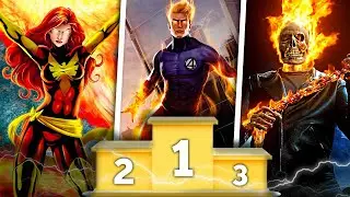 Usuários de FOGO por NIVEL DE PODER ( MARVEL )