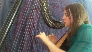 In The End - Linkin Park (Harp Cover by Arianna Worthen)