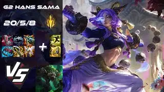 G2 Esports Hans Sama BOTTOM Yunara vs Twitch - EU Challenger Patch 26.3