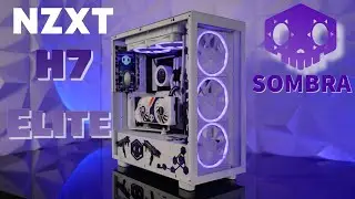 New NZXT H7 Elite Case! Overwatch SOMBRA Theme Build! Time-Lapse!
