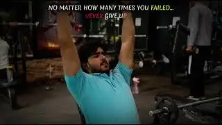 🔻No matter how many times you failed......... #gymreels #motivation #successmind #gymmotivation 