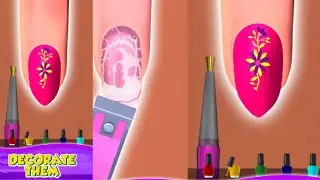 Nail Art Salon 3D - Gameplay All Levels | Ios & Android