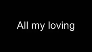 The Beatles   All My Loving letras