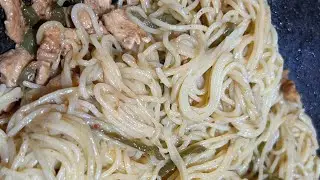 Homemade Chicken Spaghetti
