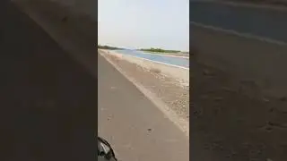 Ride Narmada Canal On Discover 100M#rider