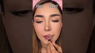 2017 ❌ vs 2027 ✅ Lipstick Trend 😍 | Everyone should follow this hack! #shorts #trendingvideo #you...