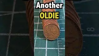 Do you have the RARE 1953 Shoulder Fold Canadian Penny? #coins #coinrollhunting #coincollecting