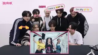 Straykids reaction BABYMONSTER 