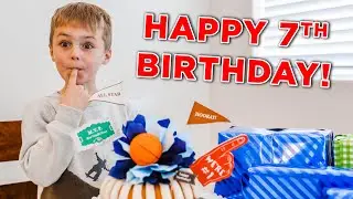 СЮРПРИЗ НА 7-Й ДЕНЬ РОЖДЕНИЯ Джексона! | Элли и Джаред