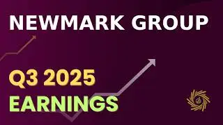 Newmark Group, Inc. NMRK, презентация финансовых результатов за третий квартал 2025 г.