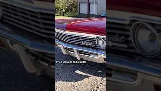 Matching Numbers 1966 Chevrolet Caprice 396 #shorts