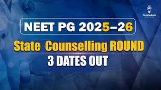 State Counselling Round 3 Dates OUT | MCC Update #NEETPG #NEETPG2026 #MCC
