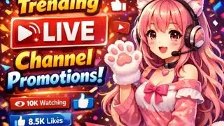 🔥live Channel Promotion | Grow Your Youtube Channel Fast🚀Support Each Other❤️