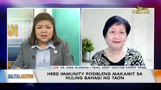 Interview with Dr. Nina Gloriani - DOST vaccine expert