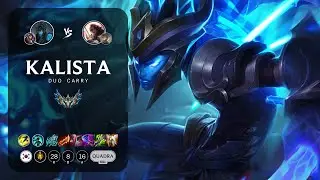 Kalista ADC vs Samira - KR Challenger Patch 13.24