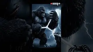 KONG vs GIANT SPIDER &mdash; The Web Boss Reveal 😱🕷️  #kingmonster #monsterverse #kingkong #monsterbattle