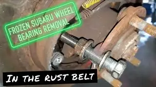 Subaru Wheel Bearing Removal Hack | All Models 2008 to 2022