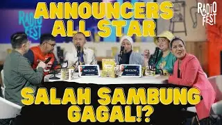 PANIK GAK!! Ronal, Tike, Kemal, Sinyo, Bedu, Ivy ditantang salah sambung live di Radiofest!!