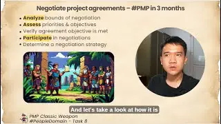 Negotiate project agreements &ndash; #PMP in 3 months