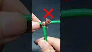 How to join wires correctly &ndash; quick soldering hack! #DIY #ToolHack #tips