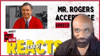 Emotional Reaction Mr. Rogers Acceptance Speech - 1997 | Actor's Reaction