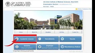 HOW TO GENERATE EUC (Examination Unique Code) IN AIIMS 12