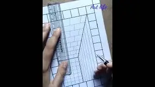 Very easy ll how to draw 3D hole illusion ll 3D trick on paper ll 3D drawing hole easy ll 3D drawing