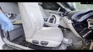 How to remove the front & rear leather seats from 2010 BMW 128i 135i seats removal / e82 e88 coupe