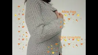 Cardigan Nostalgie/ crochet cardigan/ осенний кардиган крючком