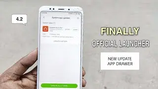 Official Stable Launcher Update For MIUI 11 With App Drawer & More Features