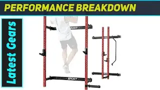 Folding Squat Rack: Amazing Wall Mounted Power for Any Garage Gym