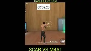 Scar Vs M4A1 Rate Of Fire Test In Free Fire Para ⚡A3,A5,A6,A7,J2,J3,J5,J6,S5,S6,S7,S9,A10,A20,A50 FF