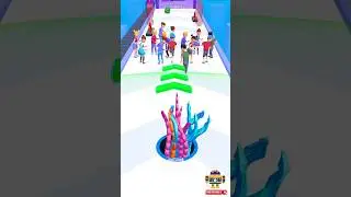 Alien hole 3D game in MAX LEVEL ( PART - 02 ) AC #shorts #maxlevel