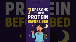 SLEEP BETTER with Protein Before Bed 😴 #shredfat #fatburningsecrets #fatlosstips #bellyfat