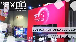 🎳 QUBICA AMF ORLANDO 2019 IAAPA Experience 🎳  | CUSTOM BOOTH DESIGN