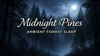 Midnight Pines 🌲 Ambient Forest Sleep