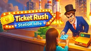 Tickets Rush: Station Idle Gameplay