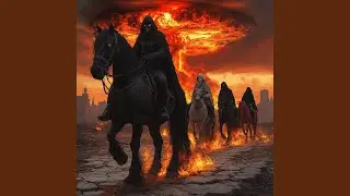 Apocalypse 2nd Seal Rider on a red war horse