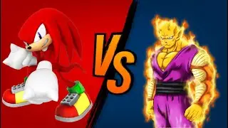 M.U.G.E.N JUS - Knuckles vs Orange Piccolo
