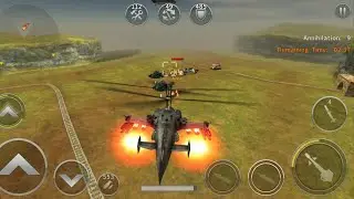 Gunship Battle: episode 10 mission 1 (gameplay) with ALLIGATOR helicopter...