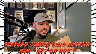 $100 Torpedo Mystery comic box unboxing and more comics